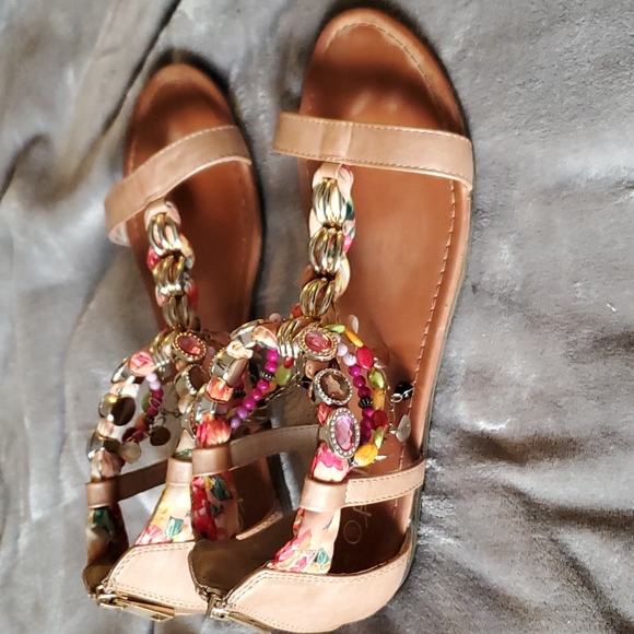 Ornate Women's Sandals - Picture 2 of 5